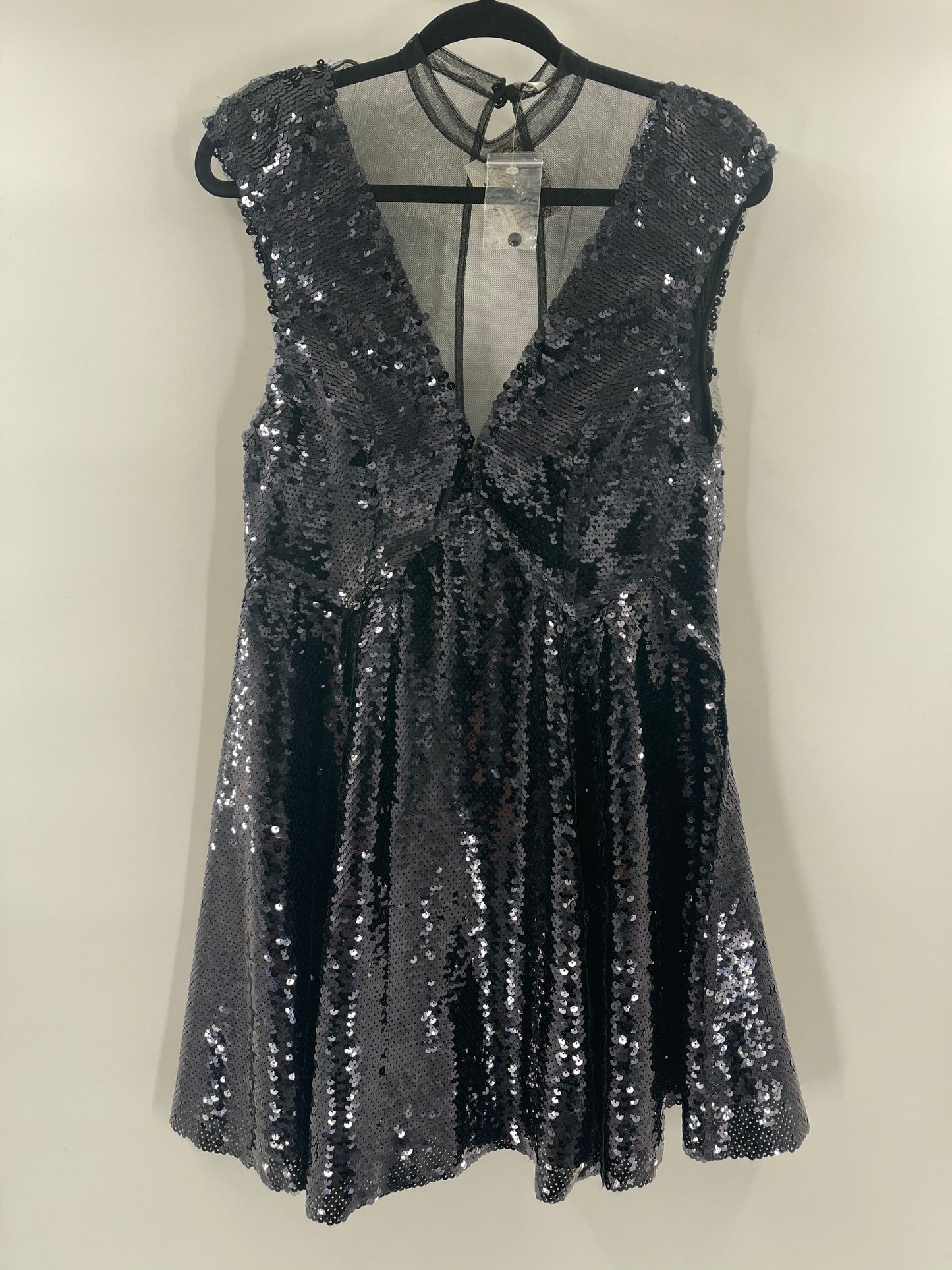 Free People Black Sequin Mini (Small)