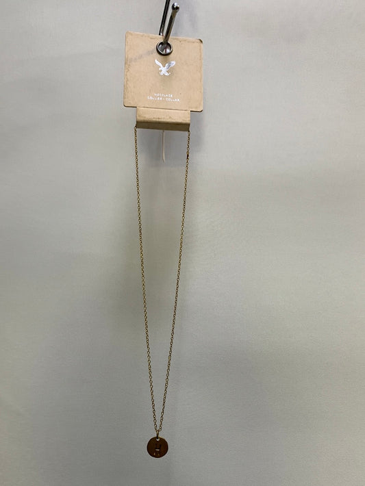 American Eagle Outfitters Letter “H” Gold Necklace