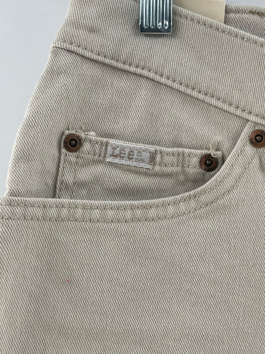 Lee Deadstock Off-White Jeans (Size 14)