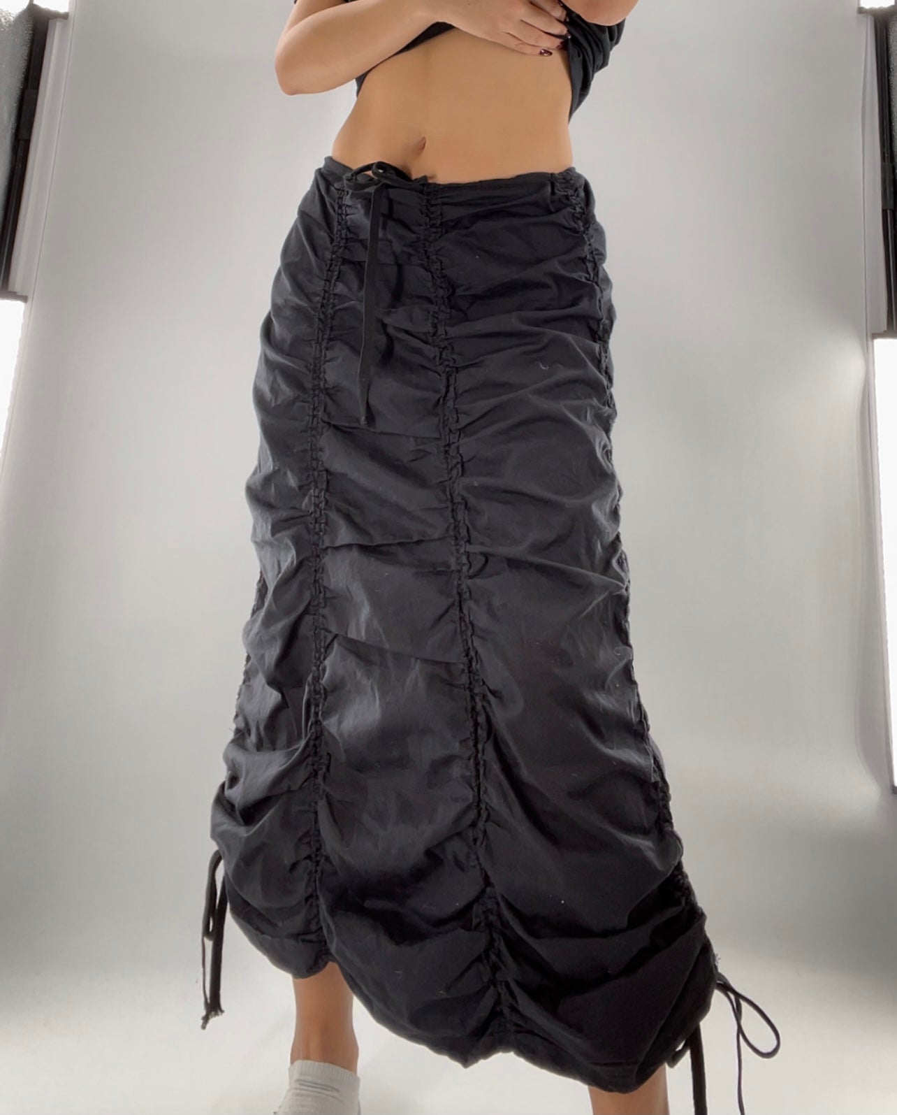 Mix Nouveau NY Black Cargo Skirt (Large)10