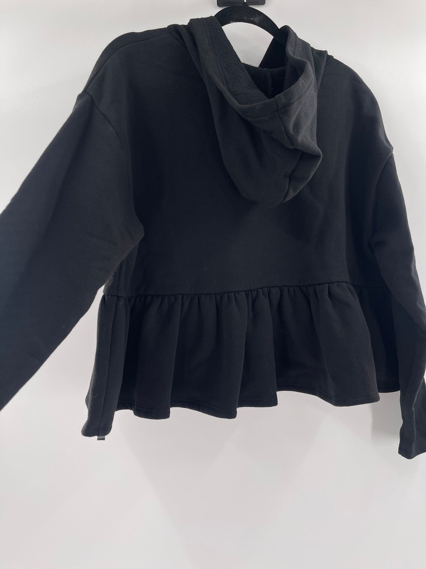 Urban Outfitters Cropped Black Hoodie (XS)