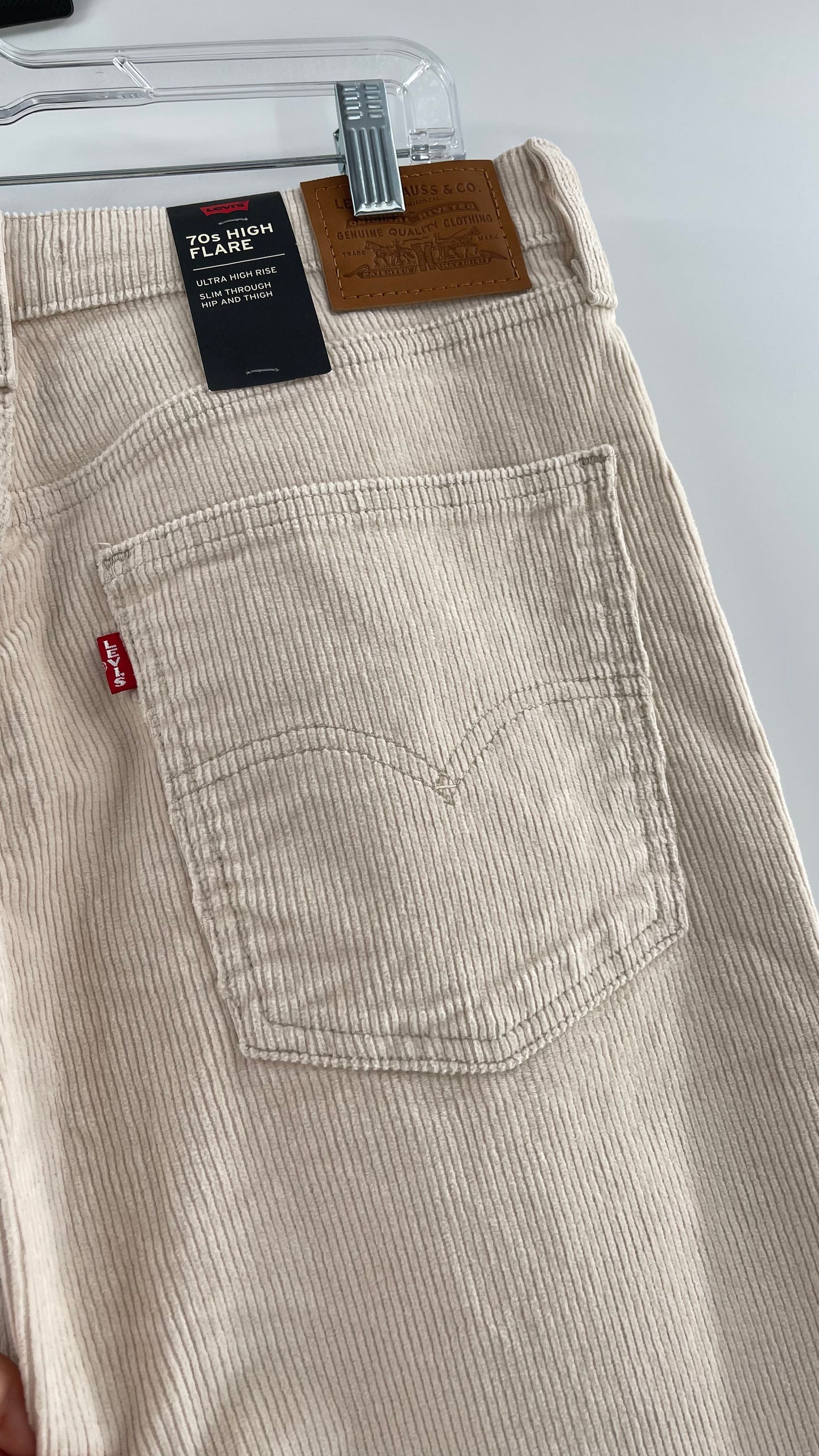 Free People Off White Corduroys 70s High Flare (31)