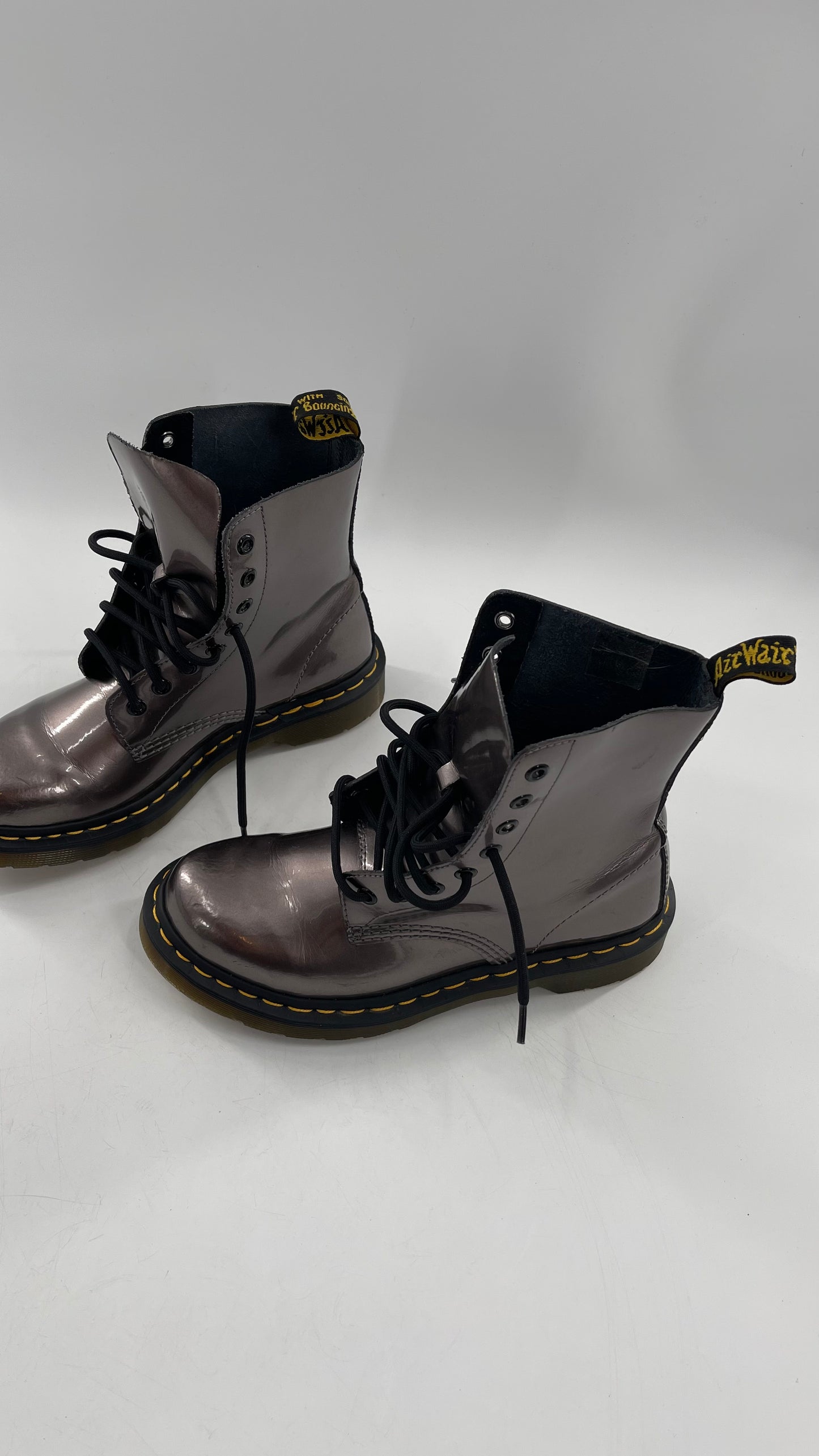 Doctor Martens Pewter Boots (7)
