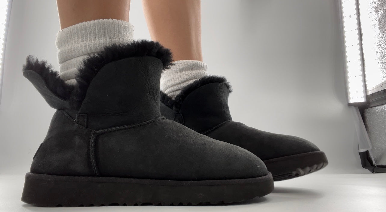 UGG Black Short Boot (8)