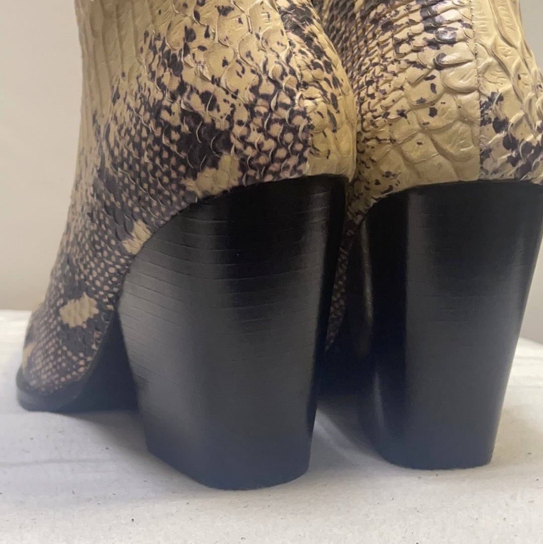 Jeffrey Campbell Snake Skin patterned Boots