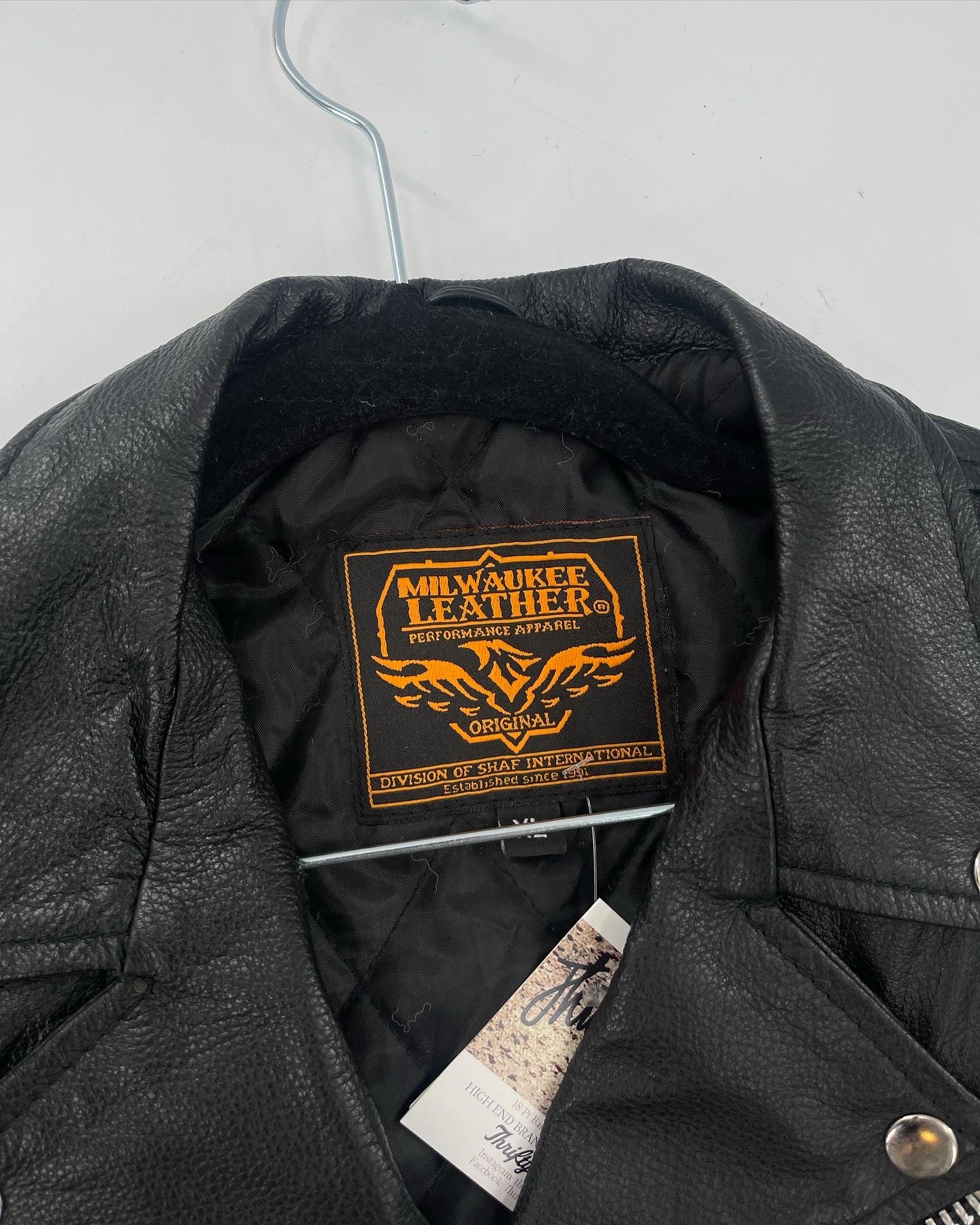 Milwaukee Leather Moto Jacket (XL Kids)
