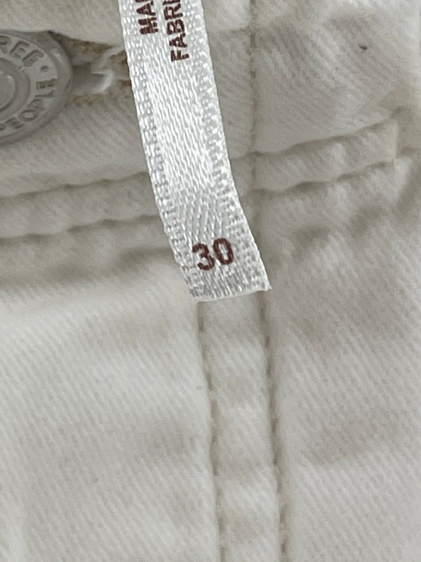 Free People White Jeans (Size 30)