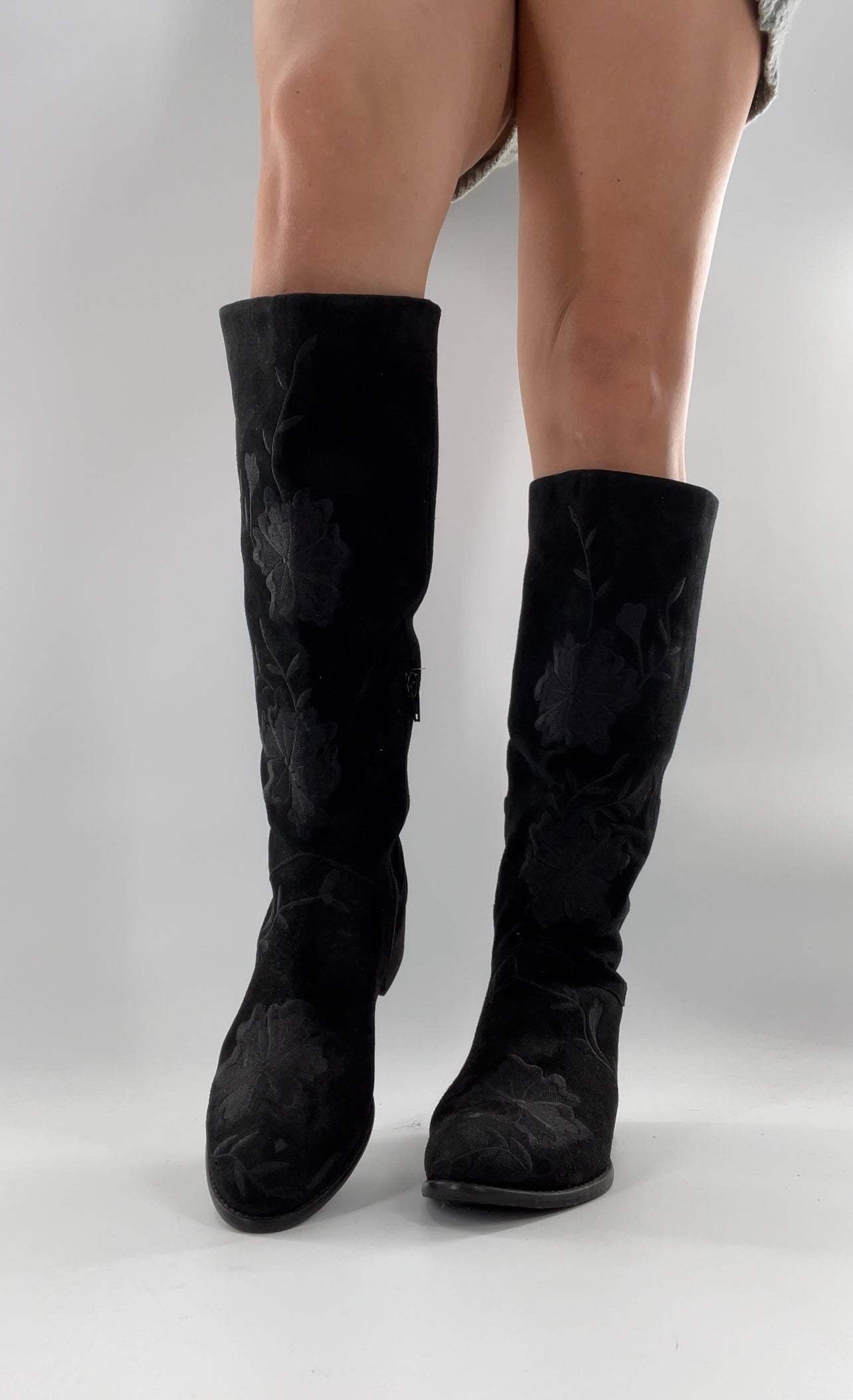 Seychelles Black Suede Boots