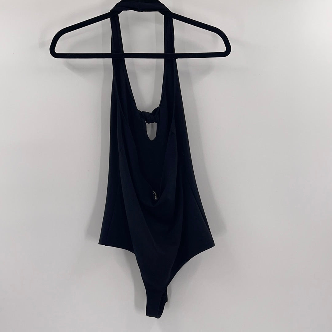 Intimately Free People Black Sleeveless Bodysuit (S)