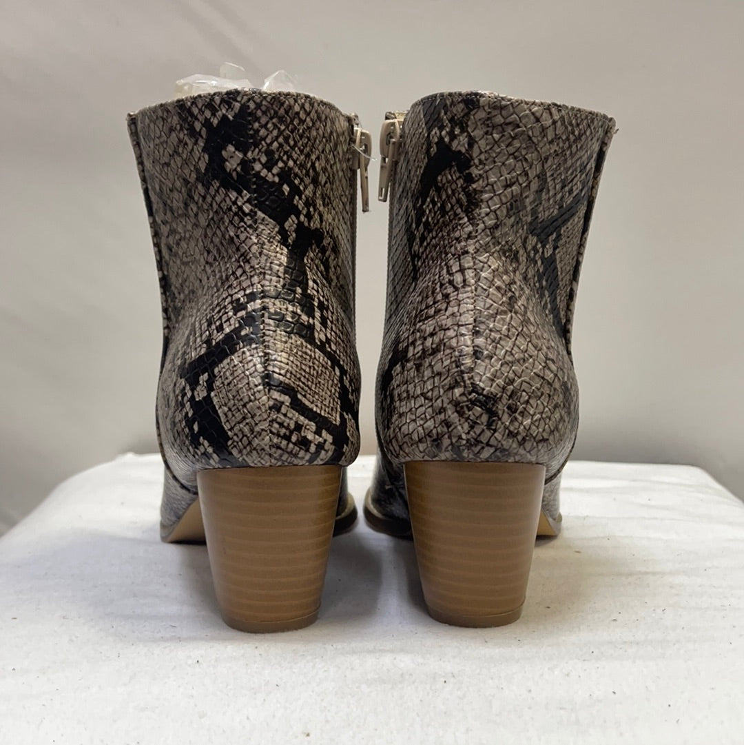 Coconuts by Matisse Free People Vegan going West Snake Skin Patterned Boots