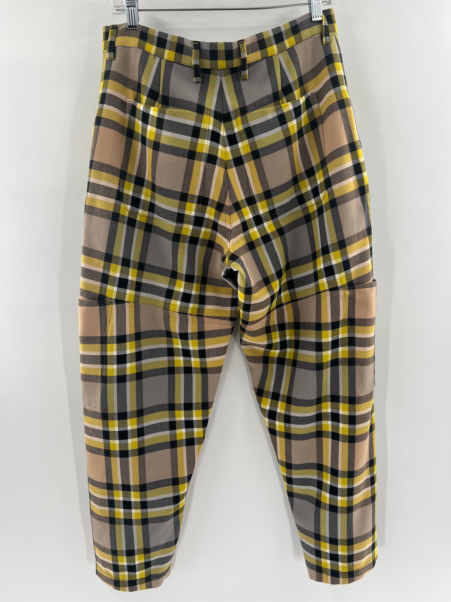 CLOSED - Portuguese Fabric Yellow and Black Plaid (Size 28)
