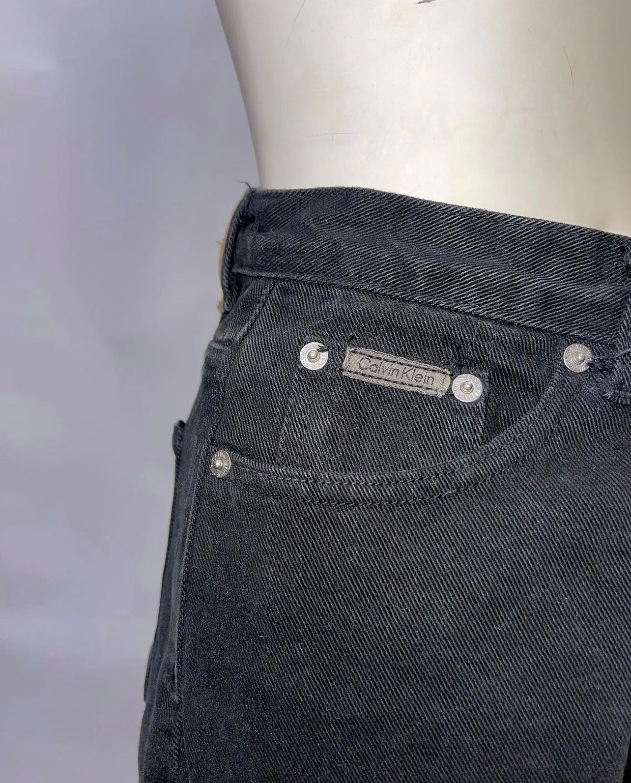 Vintage Calvin Klein Dark Wash High Rise (8)