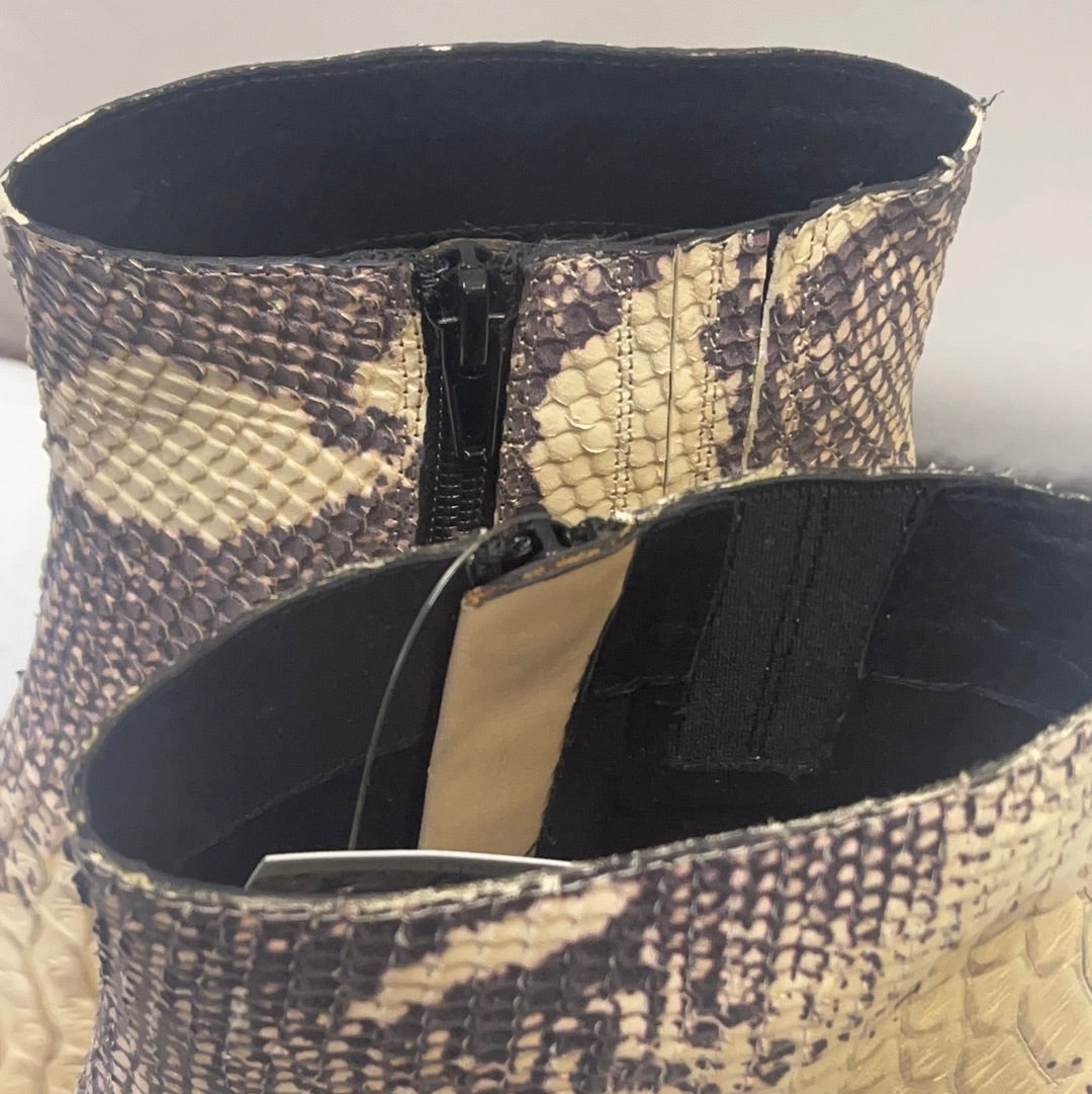 Jeffrey Campbell Snake Skin patterned Boots