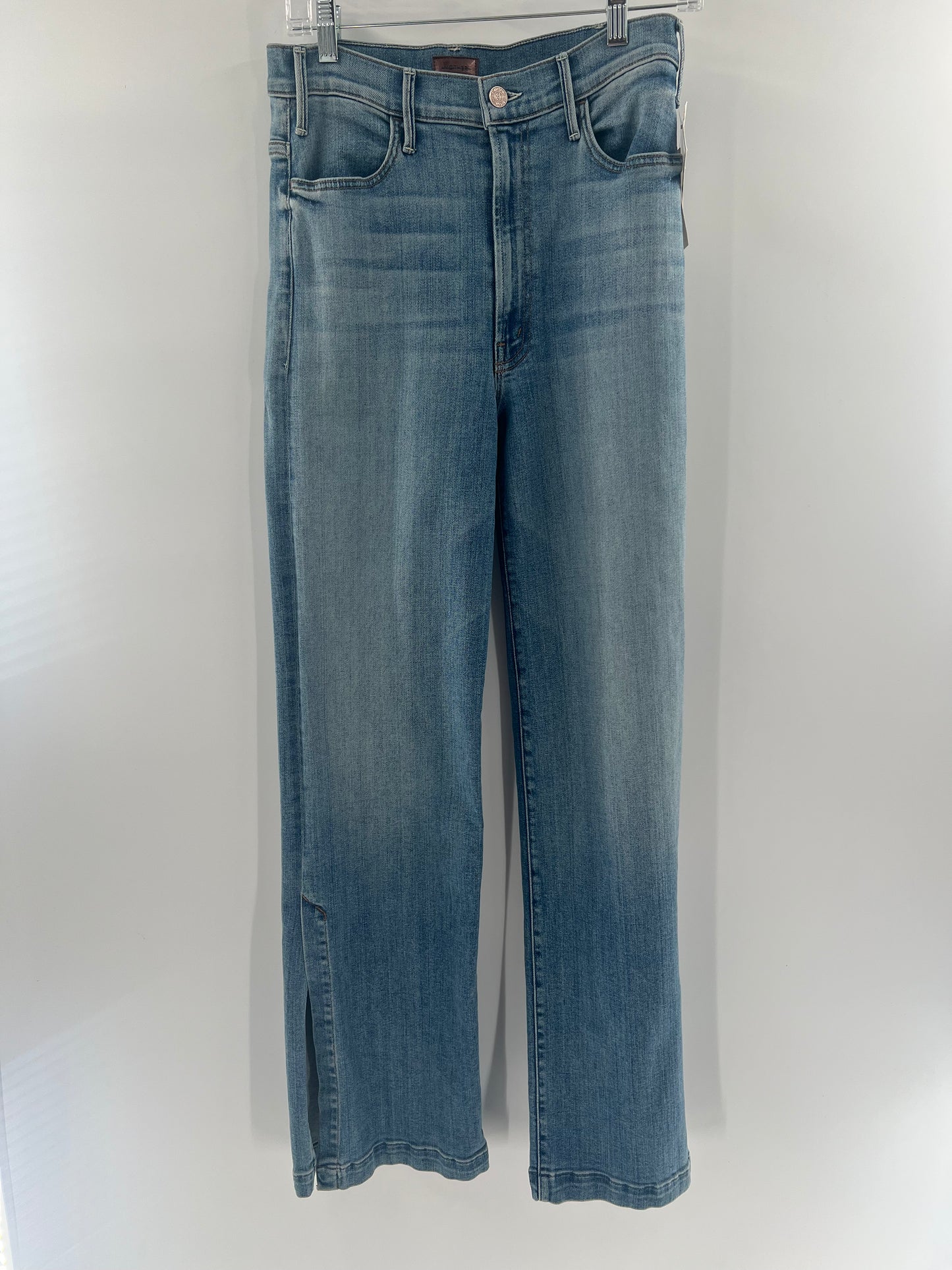 Mother Anthropologie Light Wash Jeans (Size 31)