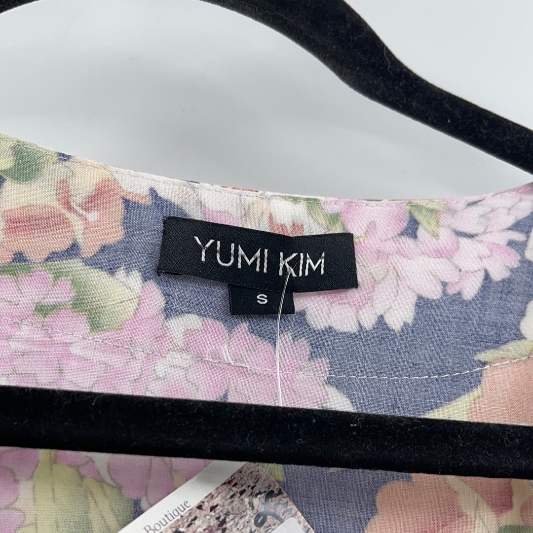 Yumi Kim Anthropologie - Robe / Dress / Overcoat / Kimono Flower Patterned Mini Dress (Size Small)