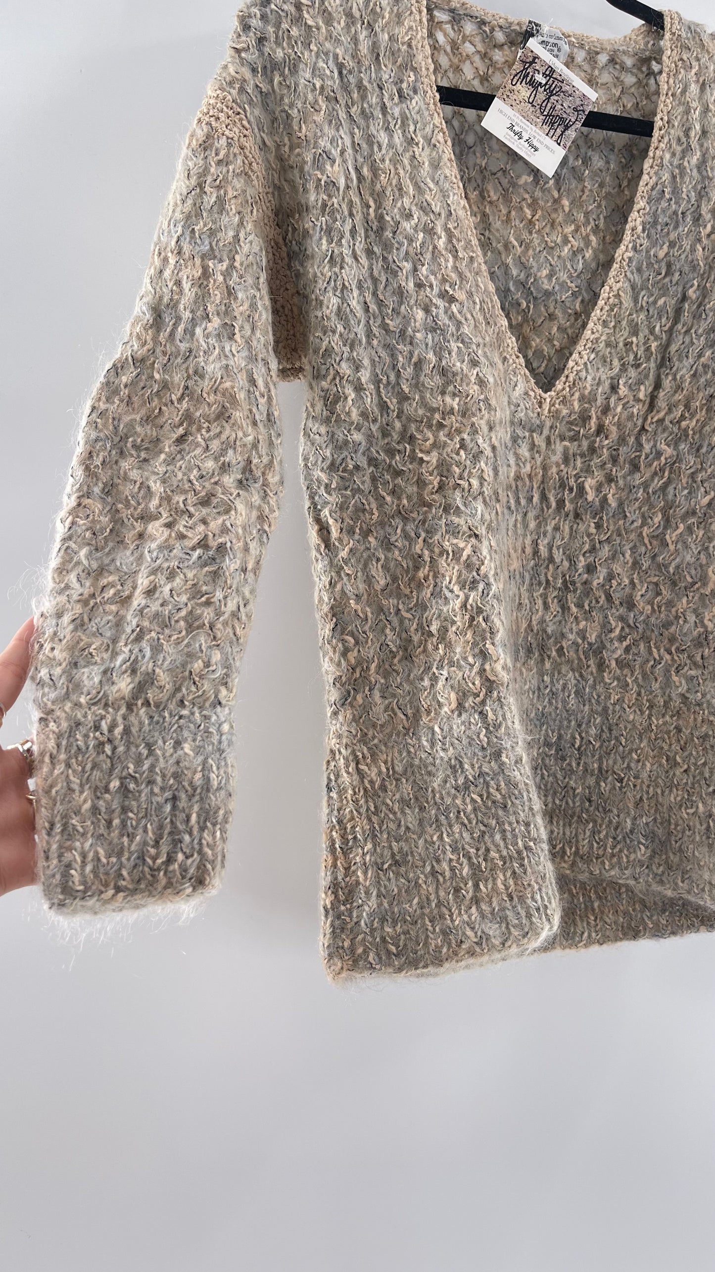 Urban Renewal 75% Mohair Netted Sweater (S/M)