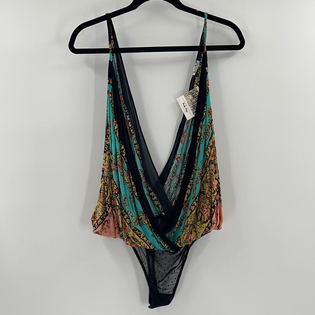 Intimately Free People Bandana Bodysuit (L)