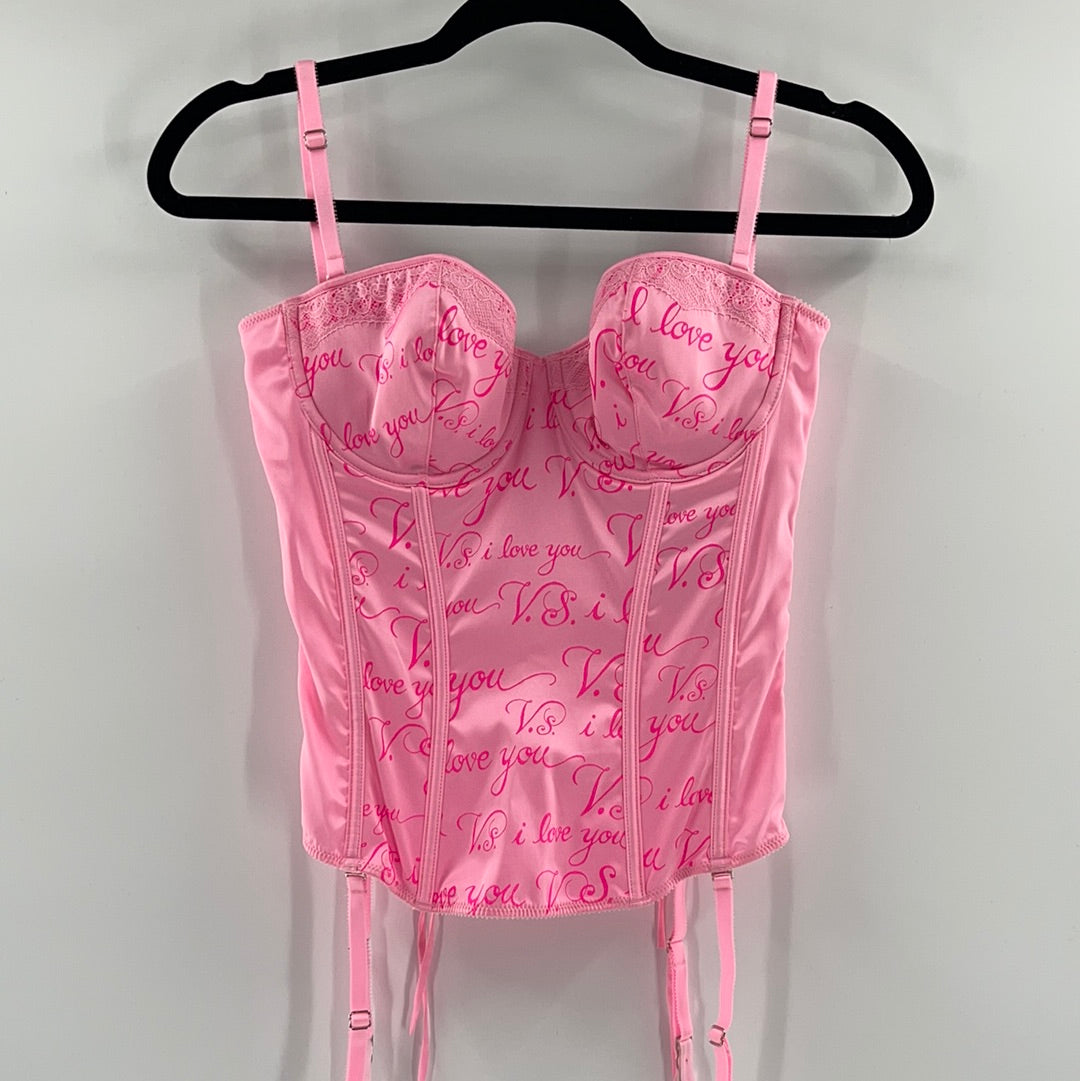 Vintage Victoria’s Secret Pink Corset(36C)