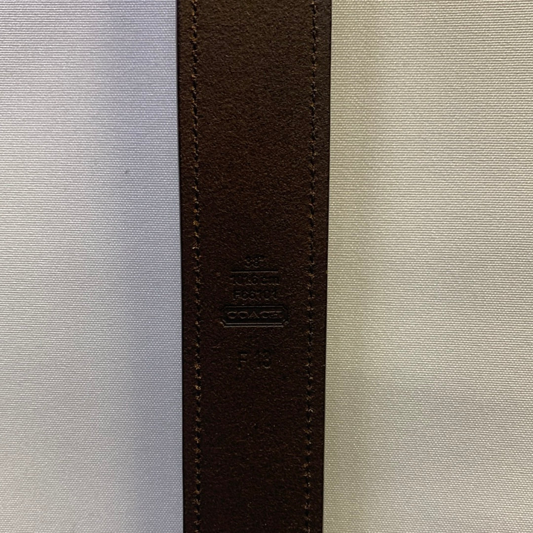 Coach Leather Belt
