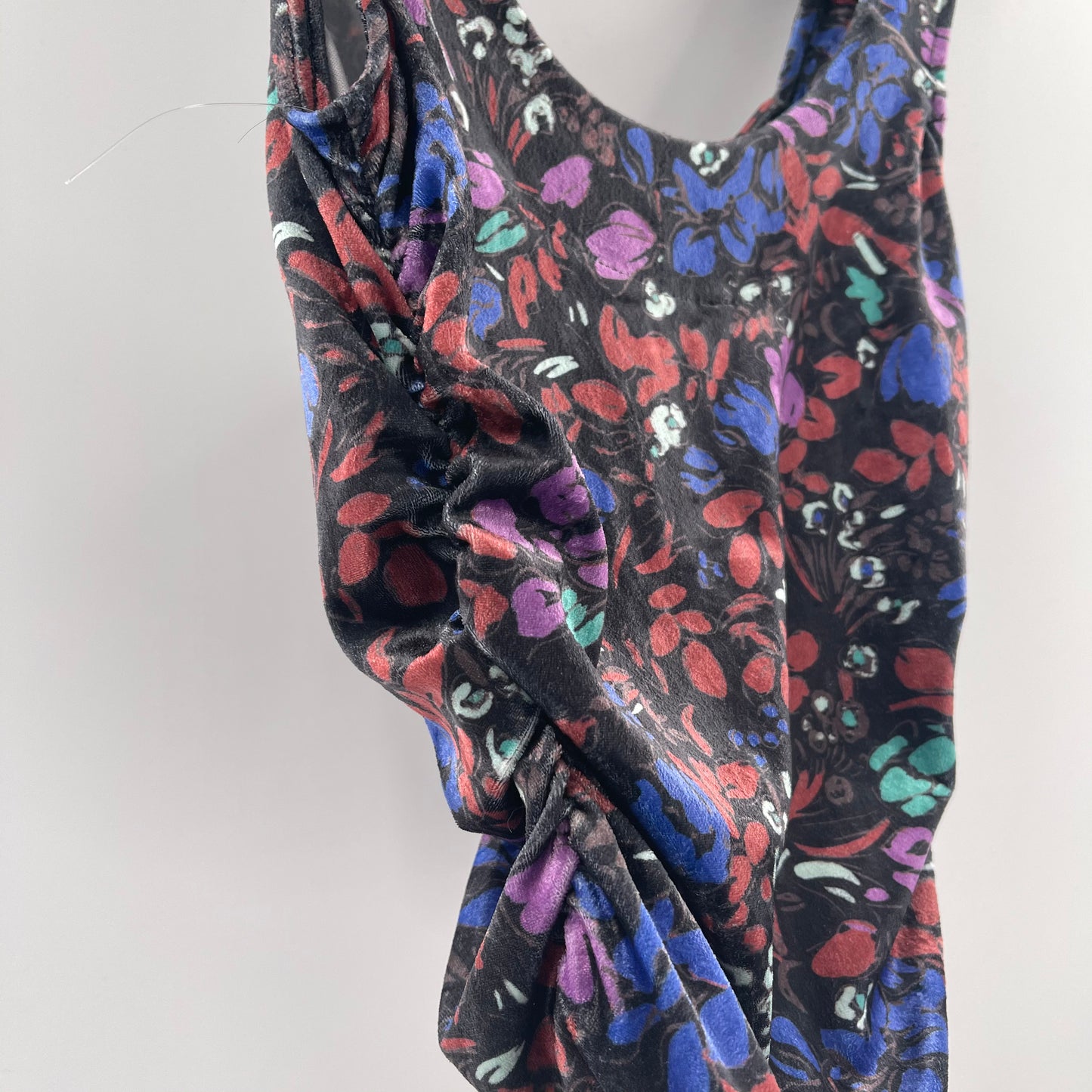 Free People Patterned Velvet Tank (XS)