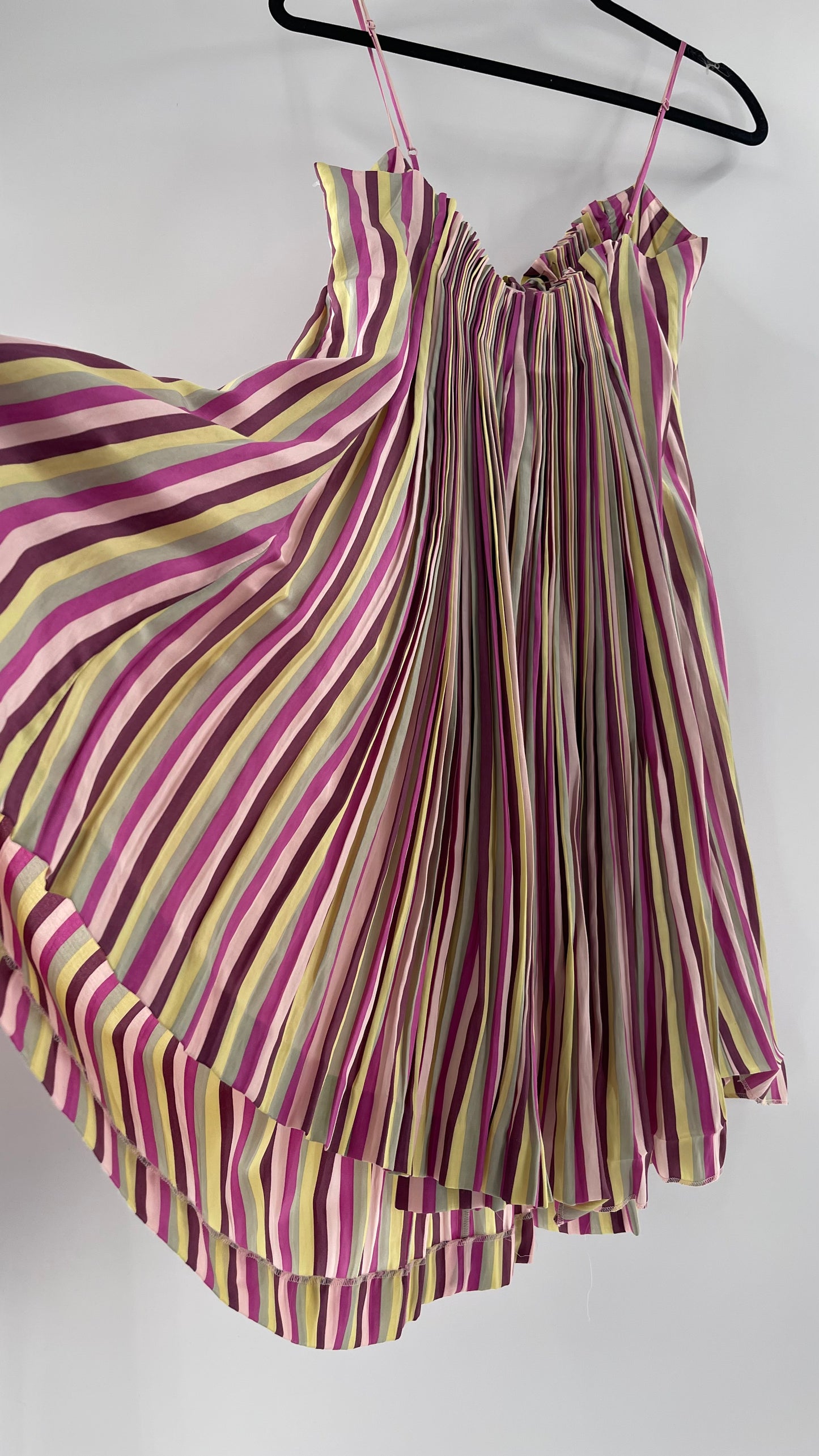 Twenty8Twelve Striped Pleated Mini (8)