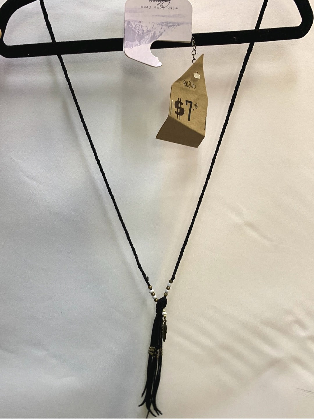 Pacsun Black Suede Necklace