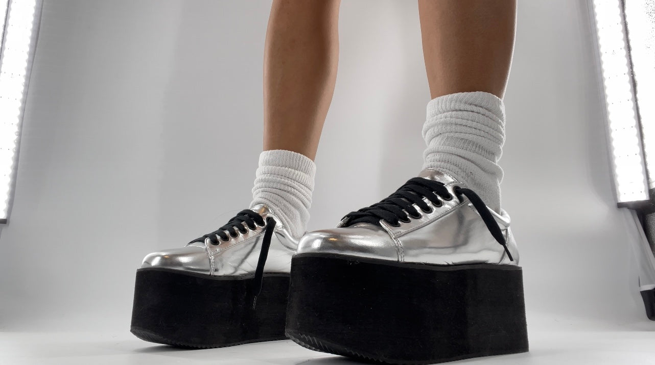 Rocket Dog Silver Platform Sneaker (8)