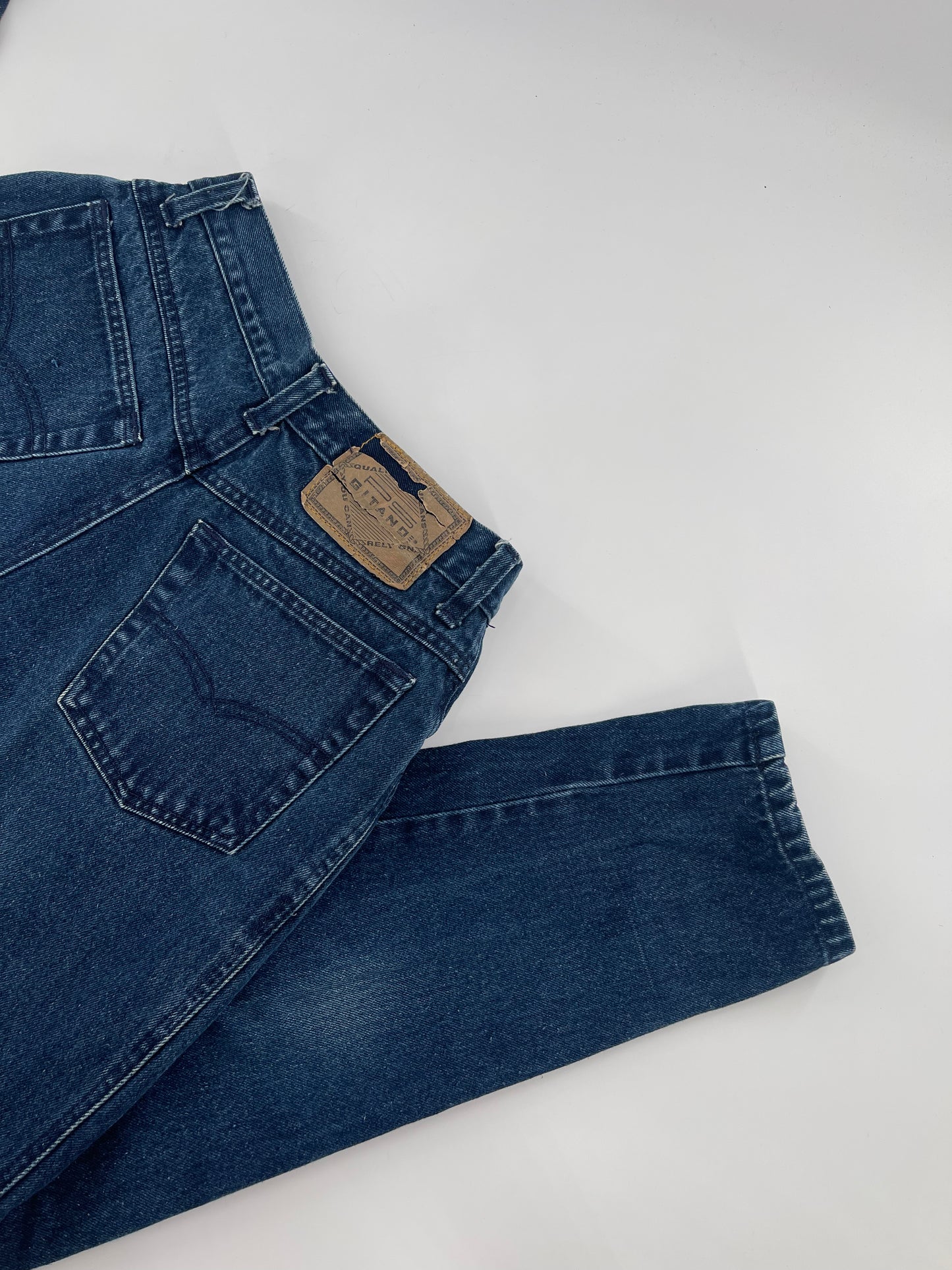 P S. Gitano 80’s Blue Jeans (Size 10)