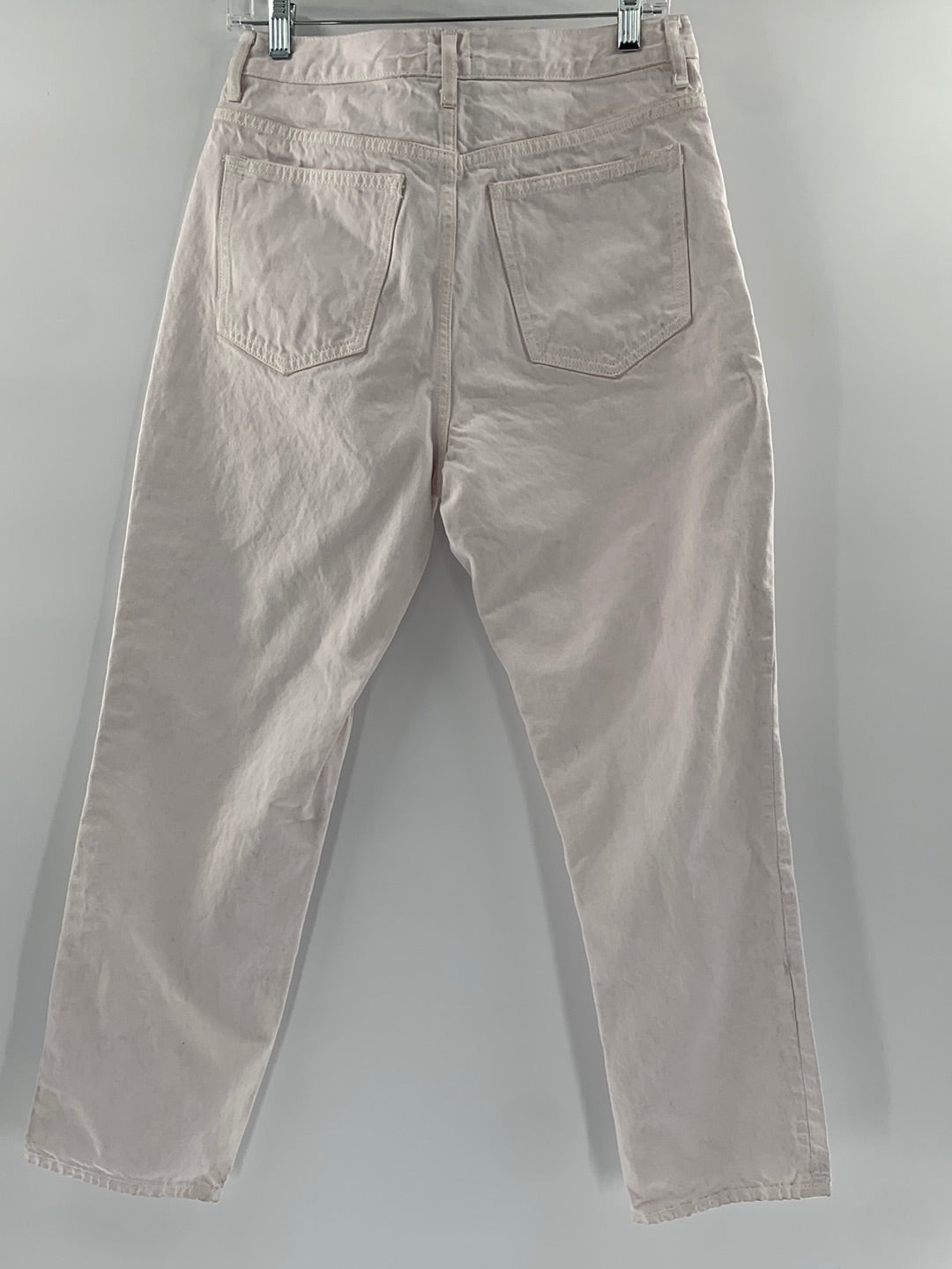 Urban Outfitters / BDG White Button Up Straight High-Rise Jeans (size 29)