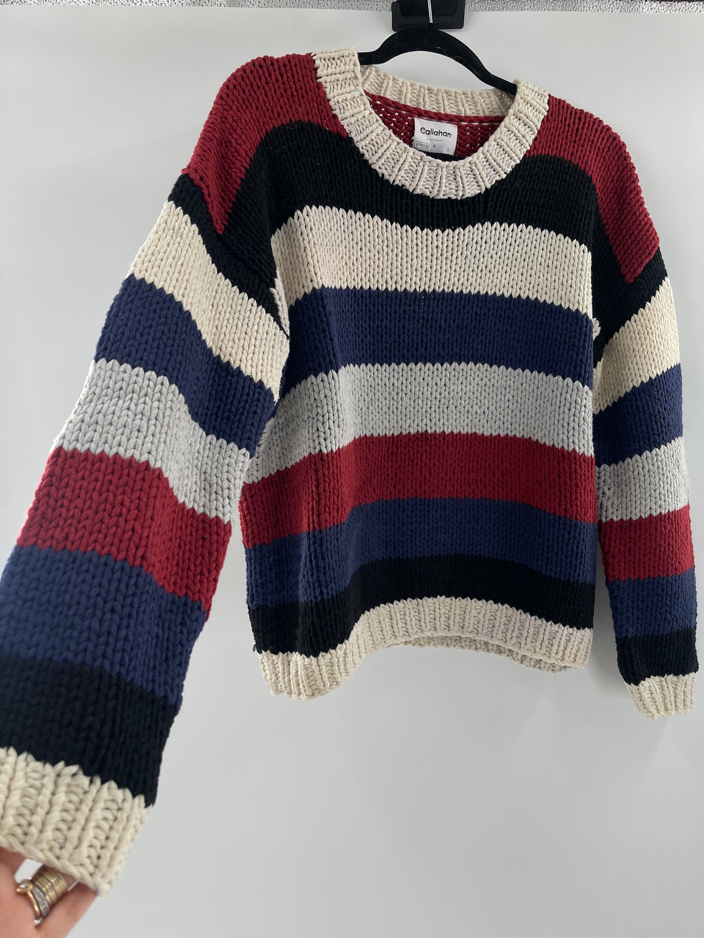 CALLAHAN knitwear Striped Sweater (S)
