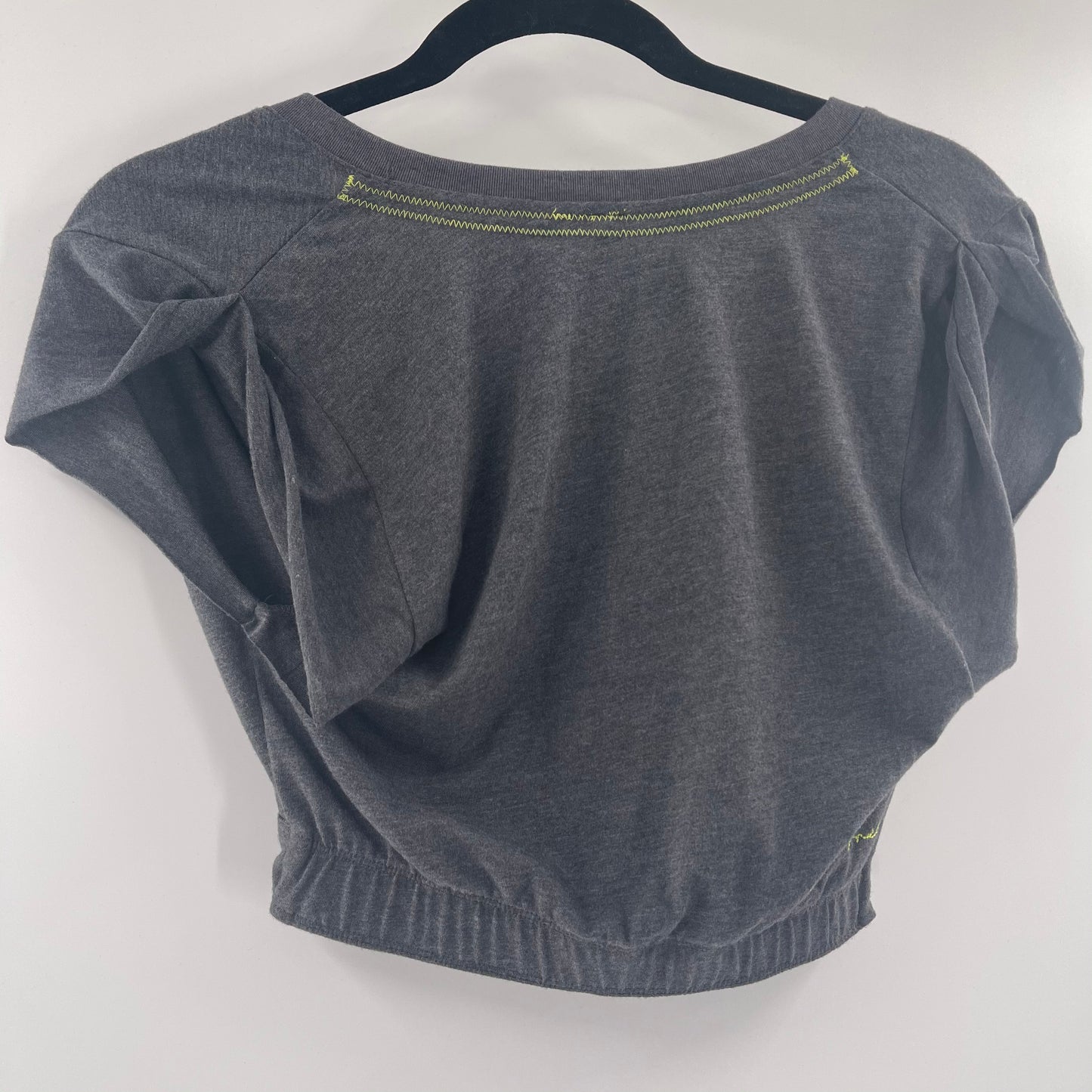 Free People Movement Cropped Grey T (XS)