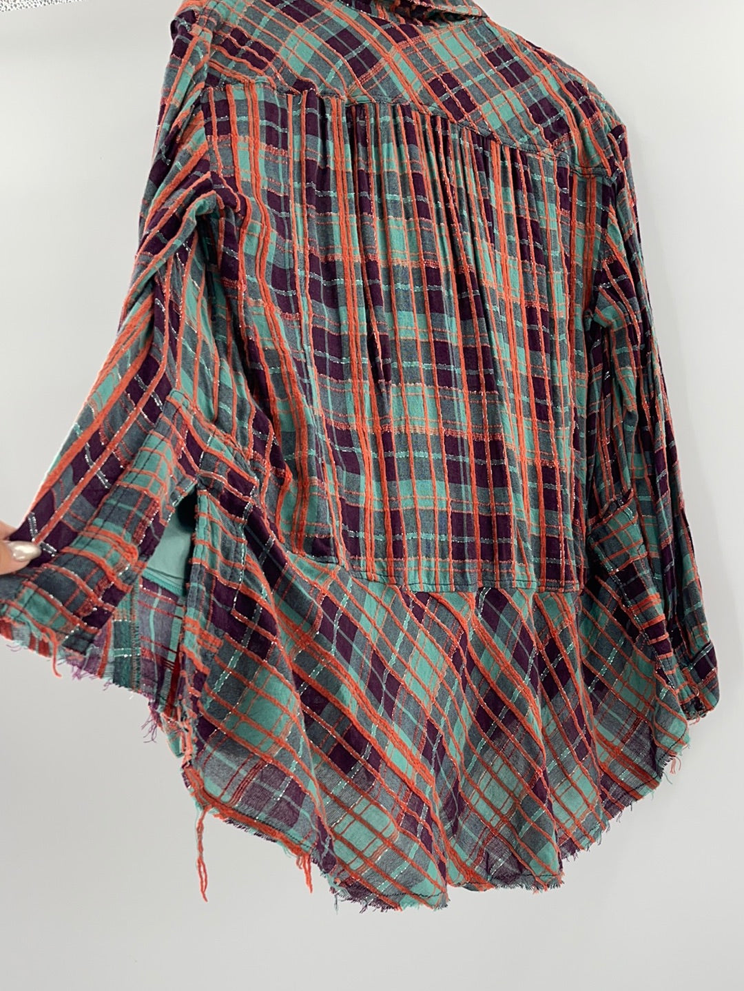 Free People Oversized Flannel (XS)
