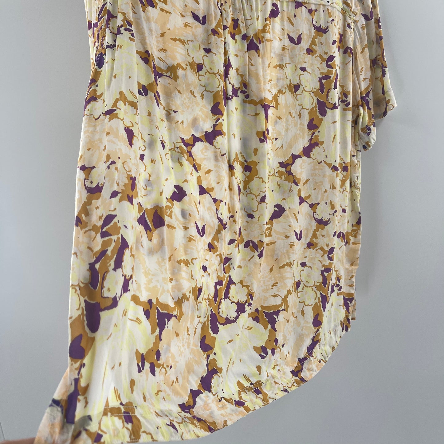 Free People Patterned Button Up (S)