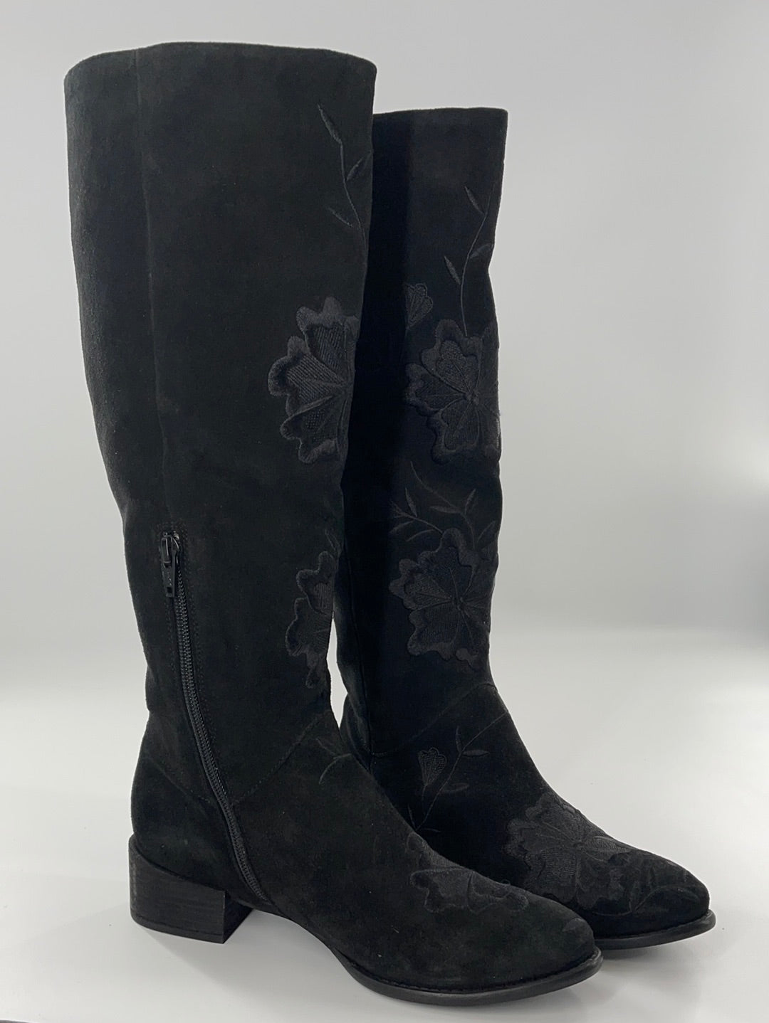 Seychelles Black Suede Boots