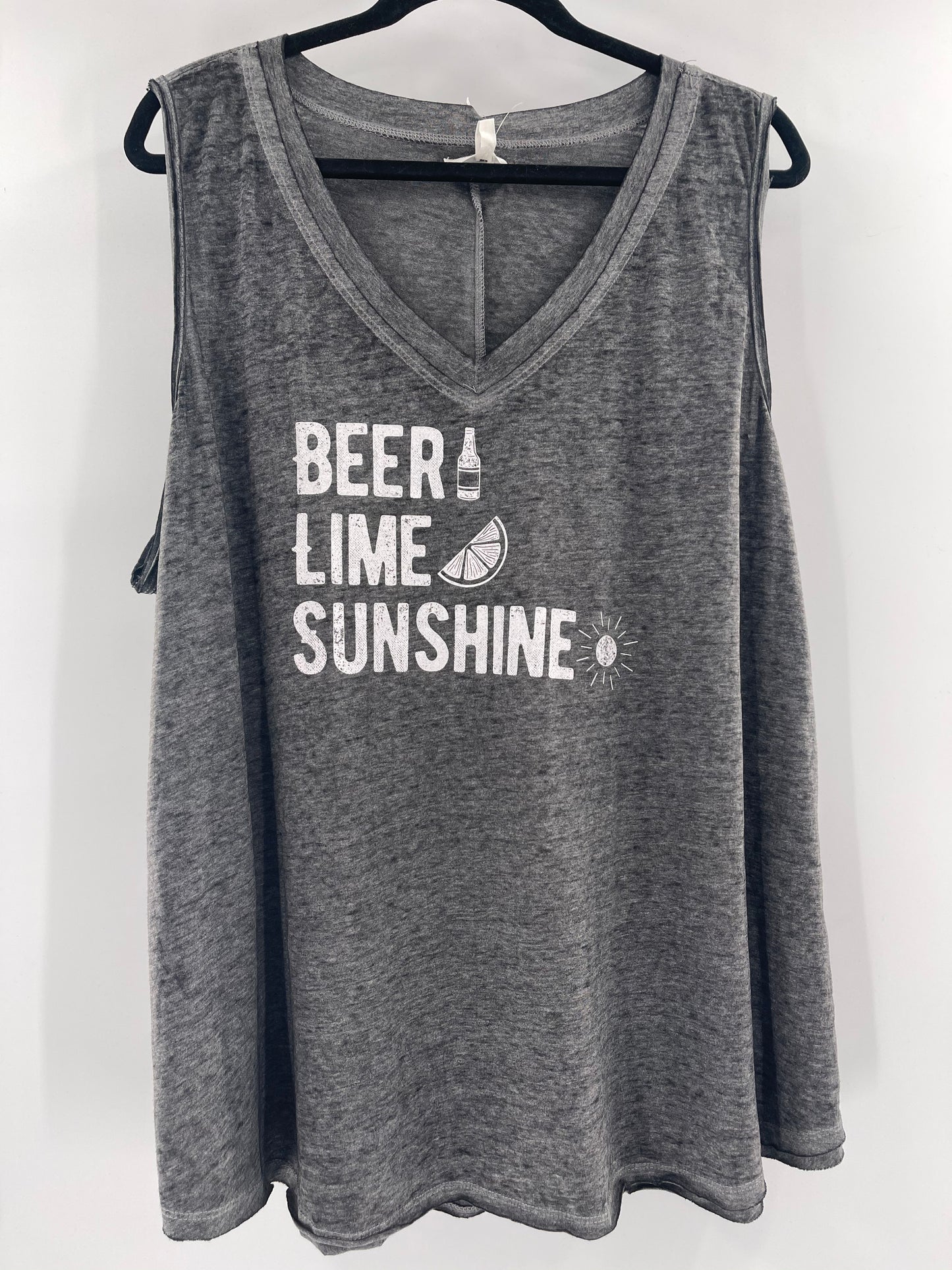 Beer Lime Sunshine Tank (2X)
