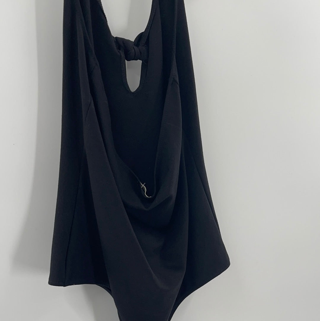 Intimately Free People Black Sleeveless Bodysuit (S)