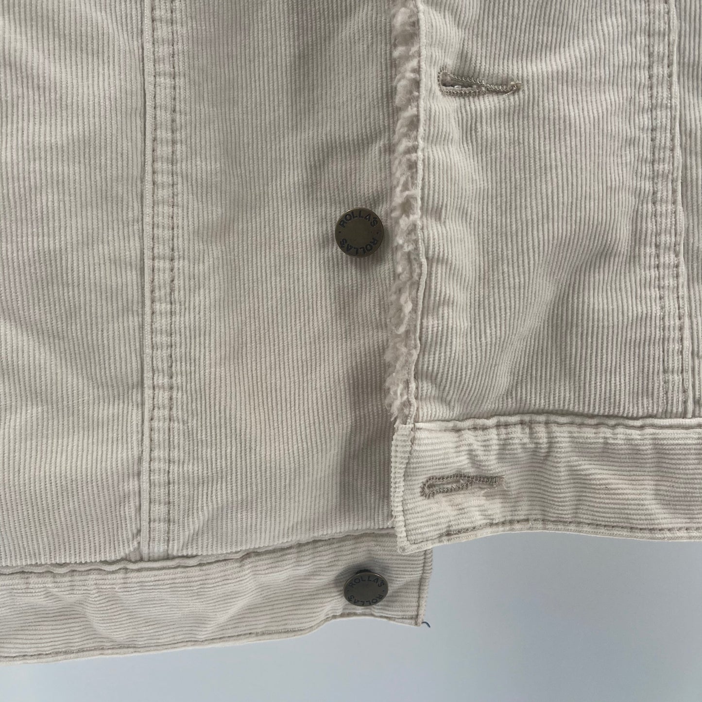 Rolla’s Sherpa Lined Corduroy Jacket
