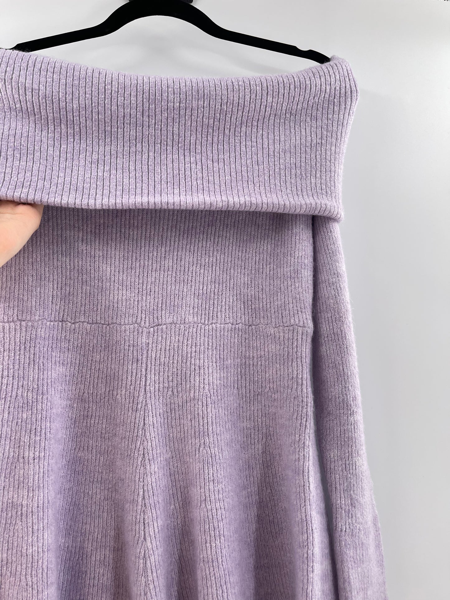 Urban Outfitters Lavendar Knit Playsuit (Large)