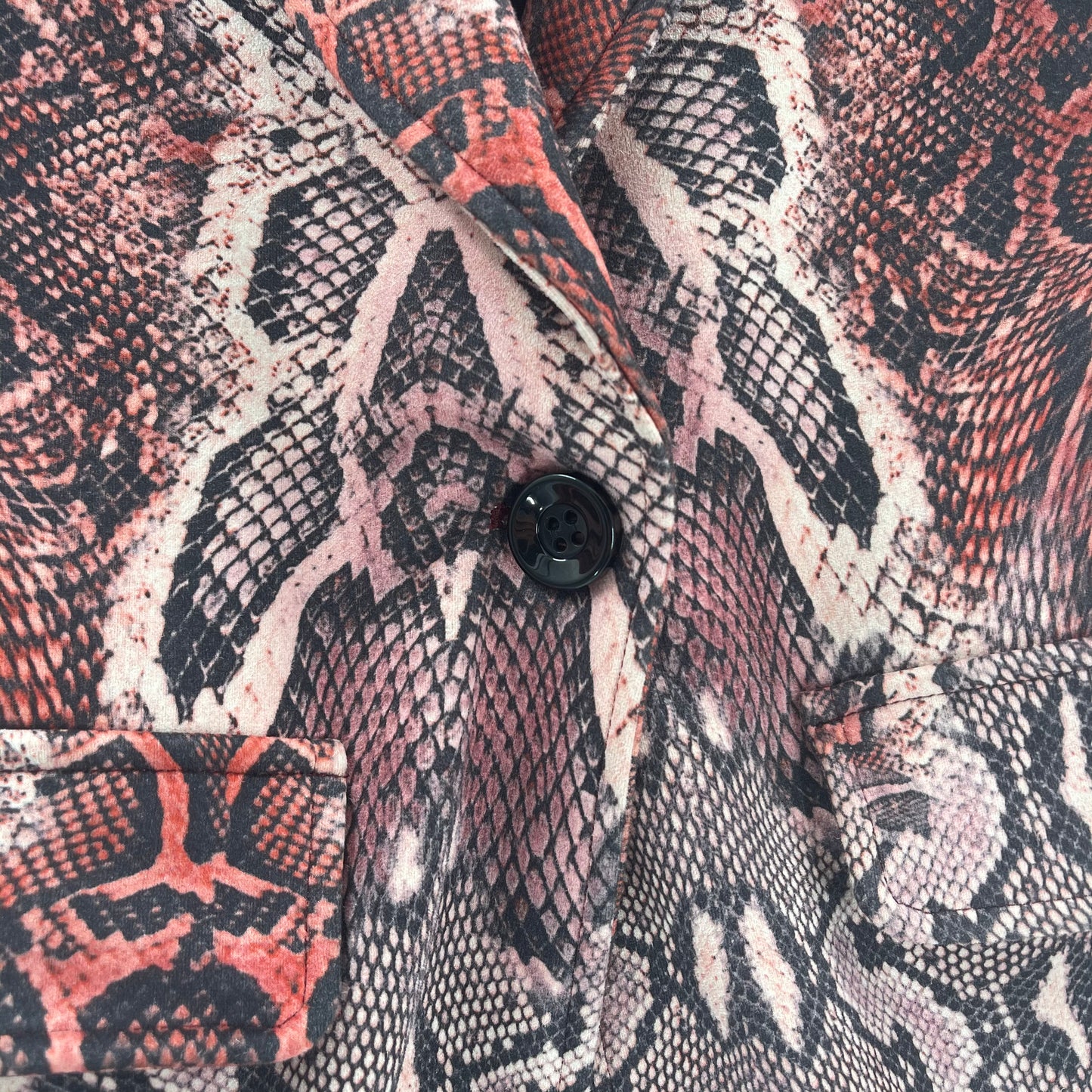 House of Sunny Snakeskin Blazer (4)