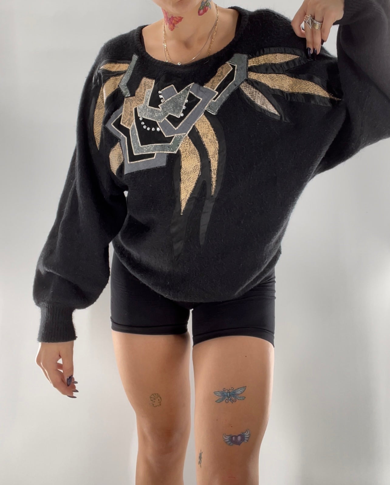 Angenie 1980s Vintage Sweater (Large)