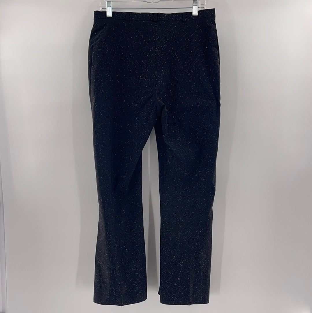 CLOCKHOUSE Vintage Button Up Sparkle Pants (Sz 28)