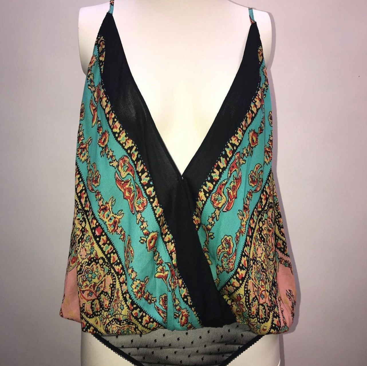 Intimately Free People Bandana Bodysuit (L)
