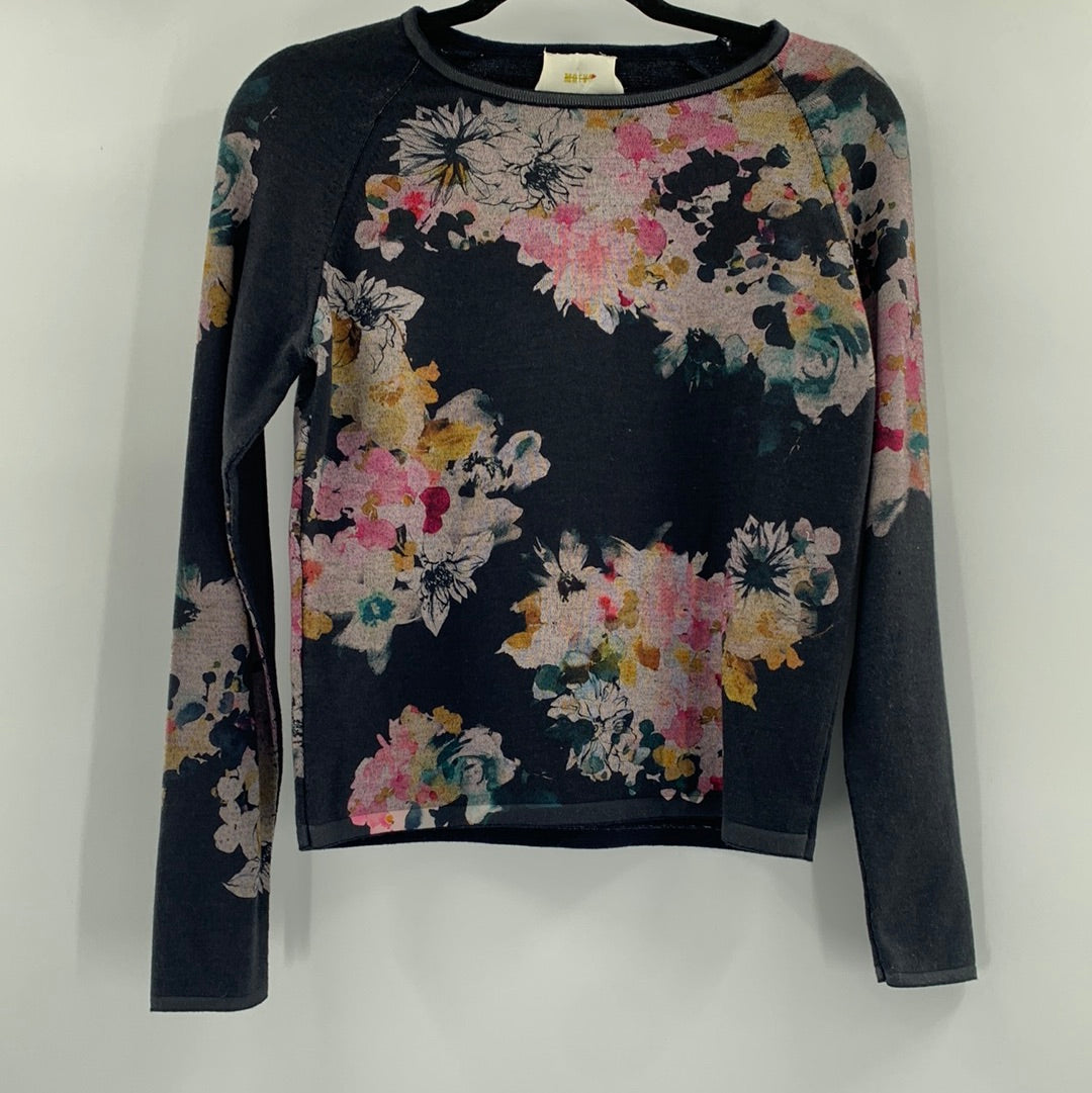 Maeve Charcoal Floral Knit (XS)