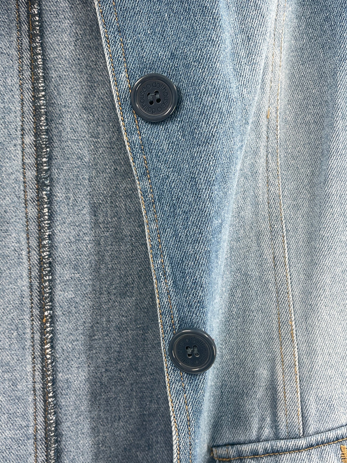 Vintage Dollhouse Denim Jacket (M)