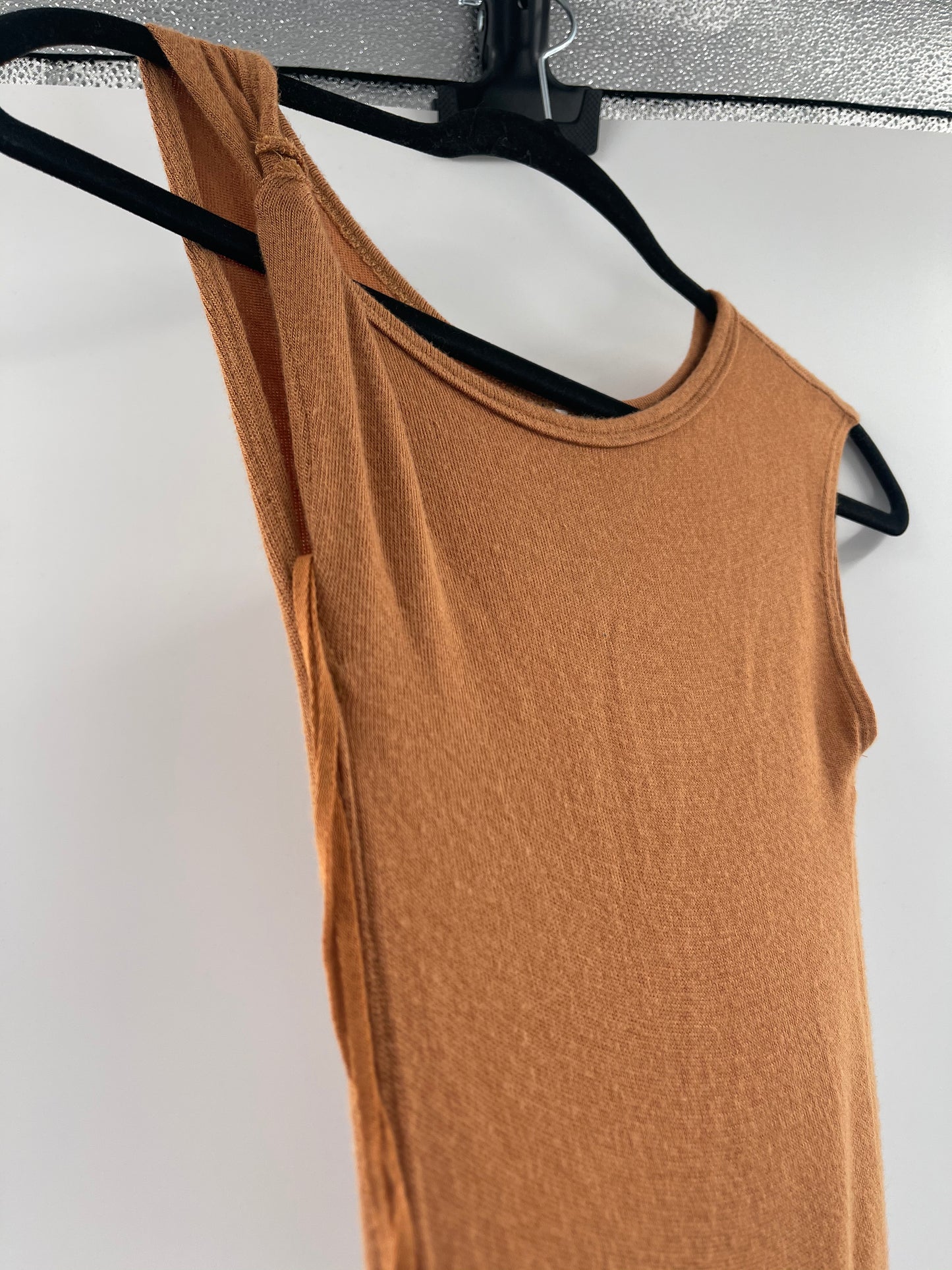 Free People Terracotta Knit Tank