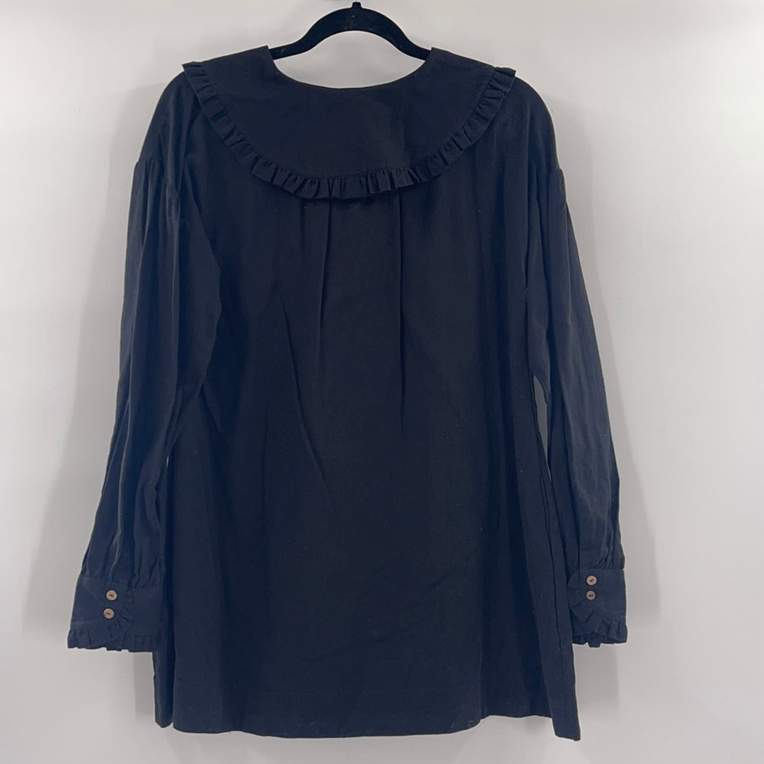 Free People Black Pilgrim Dress