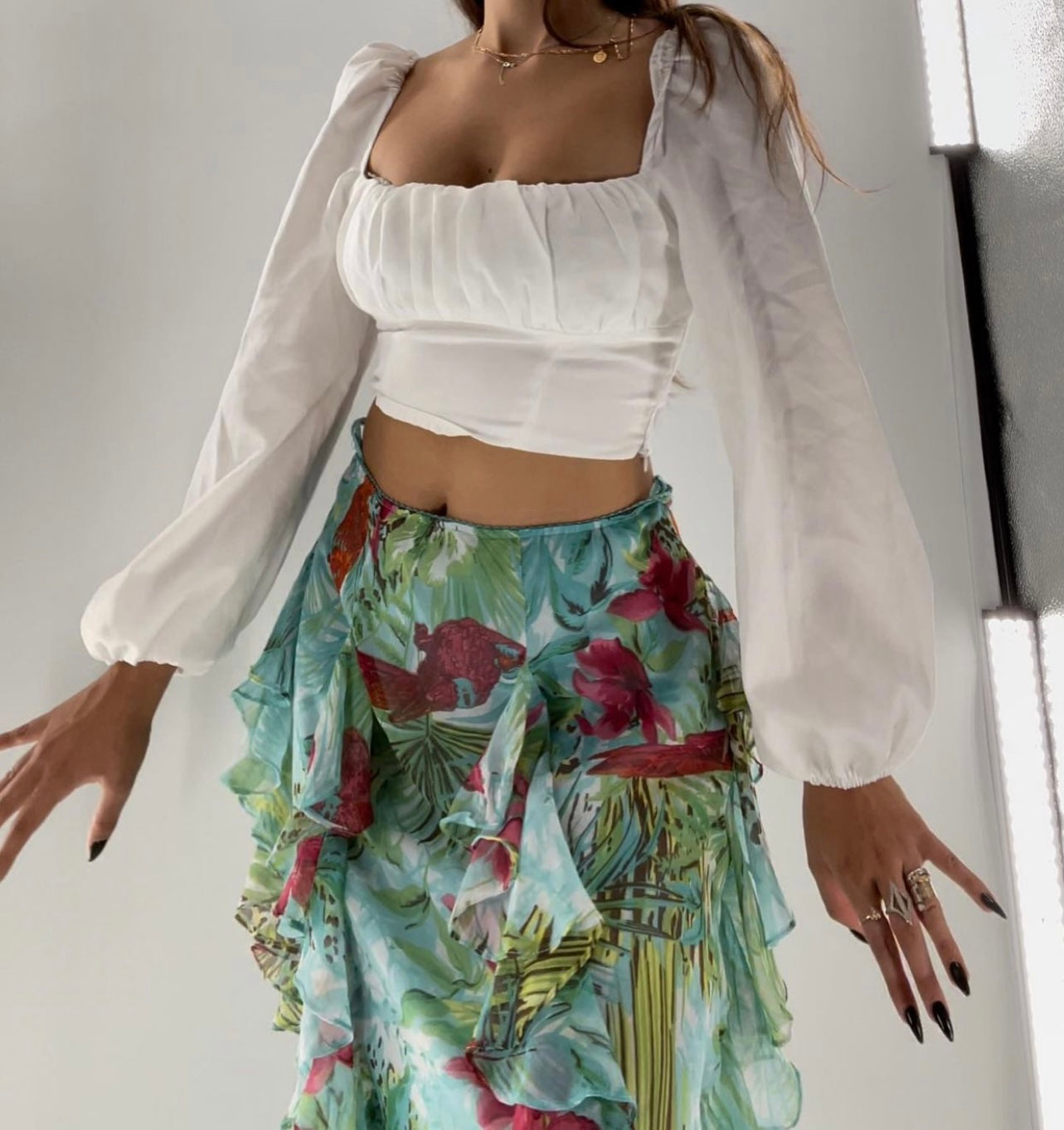 Princess Polly Cropped Milkmaid Top (4)