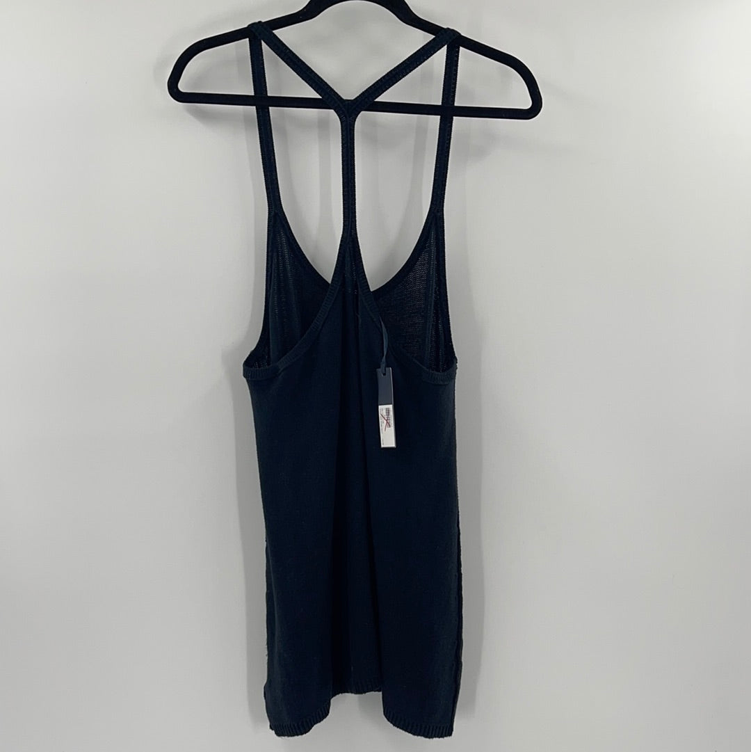 Martin + OSA Navy Knit Tank (L)