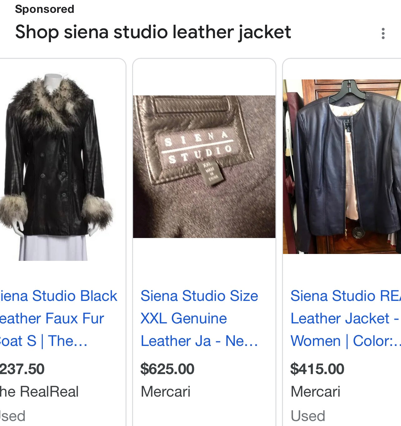 Vintage Studio Siena Leather Moto (Medium)