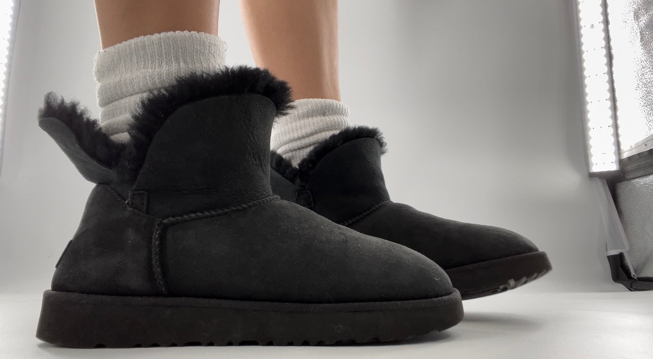 UGG Black Short Boot (8)